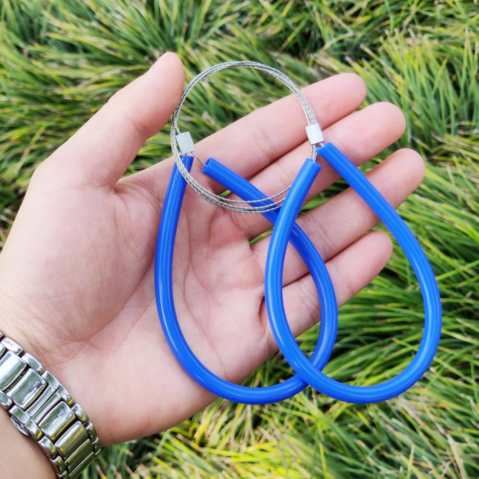 

Pvc Handle Stainless Steel Emergency Survival Wire Outdoor Hand Tools Rustproof Wear Resistant Portable Camping Supplies