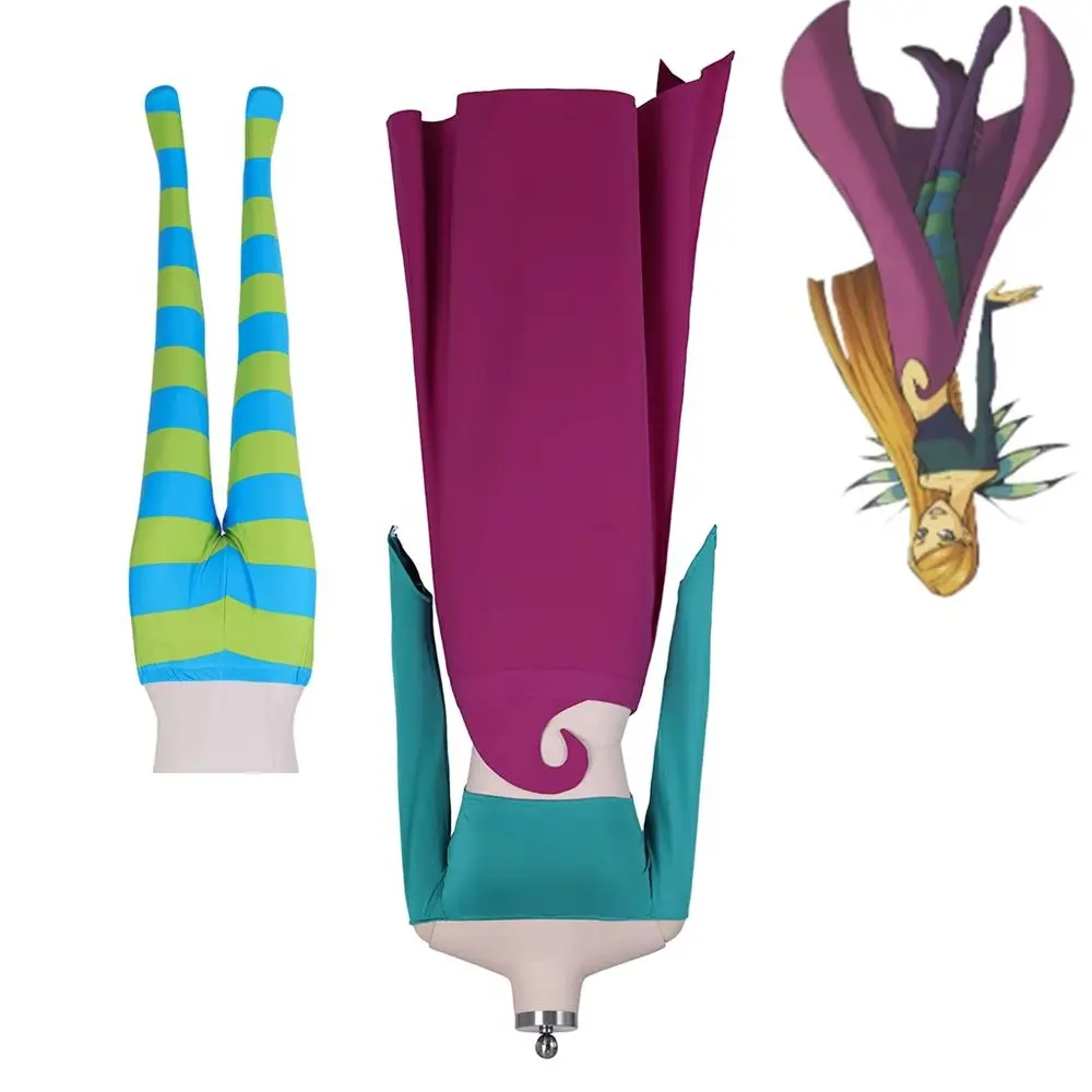 

Anime Cornelia Hale Cosplay Costume Women Girls Sexy Crop Top Cutout Waist Long Skirt Suits Halloween Carnival Party Outfits