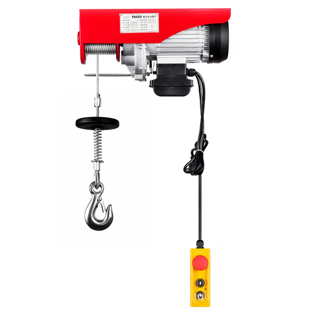 500 kg electric hoist lifting cable hoist lifting wire hoisting crane electric workshop electric gantry crane winch lifting