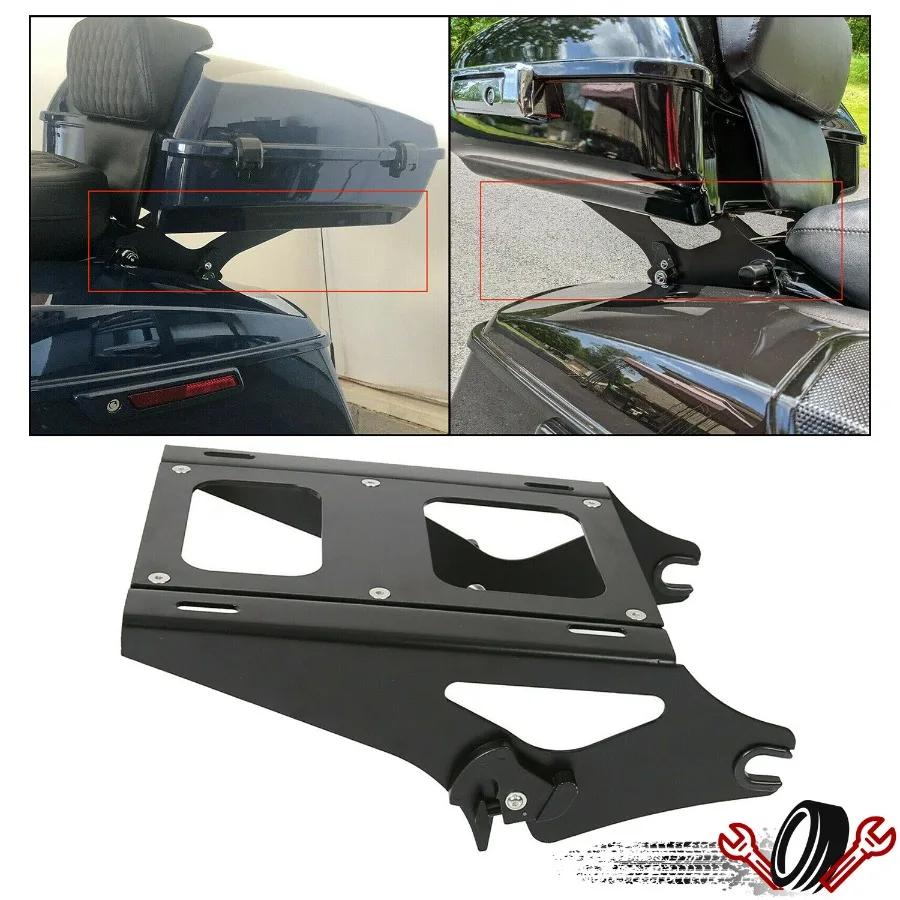 

Mounting Luggage Rack Fit For Harley Touring Electra Road Street Glide 2014-2025