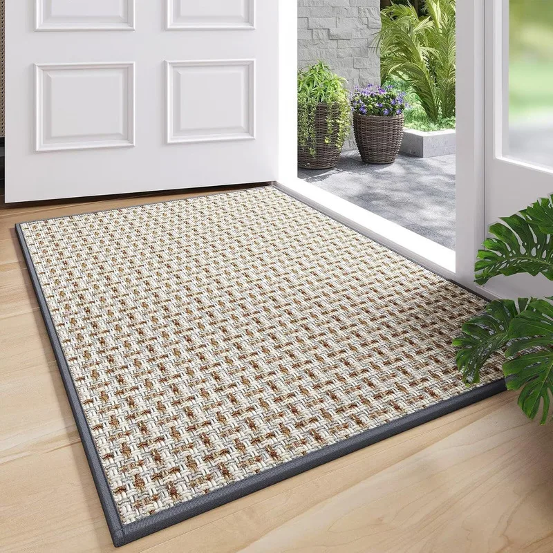 

American Station Dust-Resistant Entrance Door Mat, Easy To Clean, Non-Slip Carpet For Entryway
