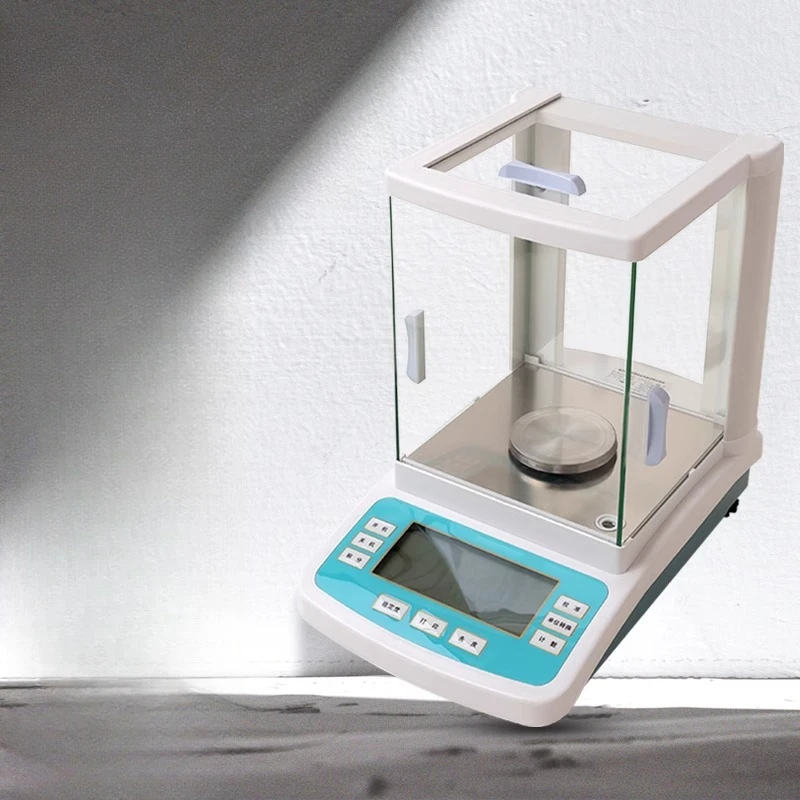 Electronic analytical balance Electronic scale One thousandth of a laboratory scale