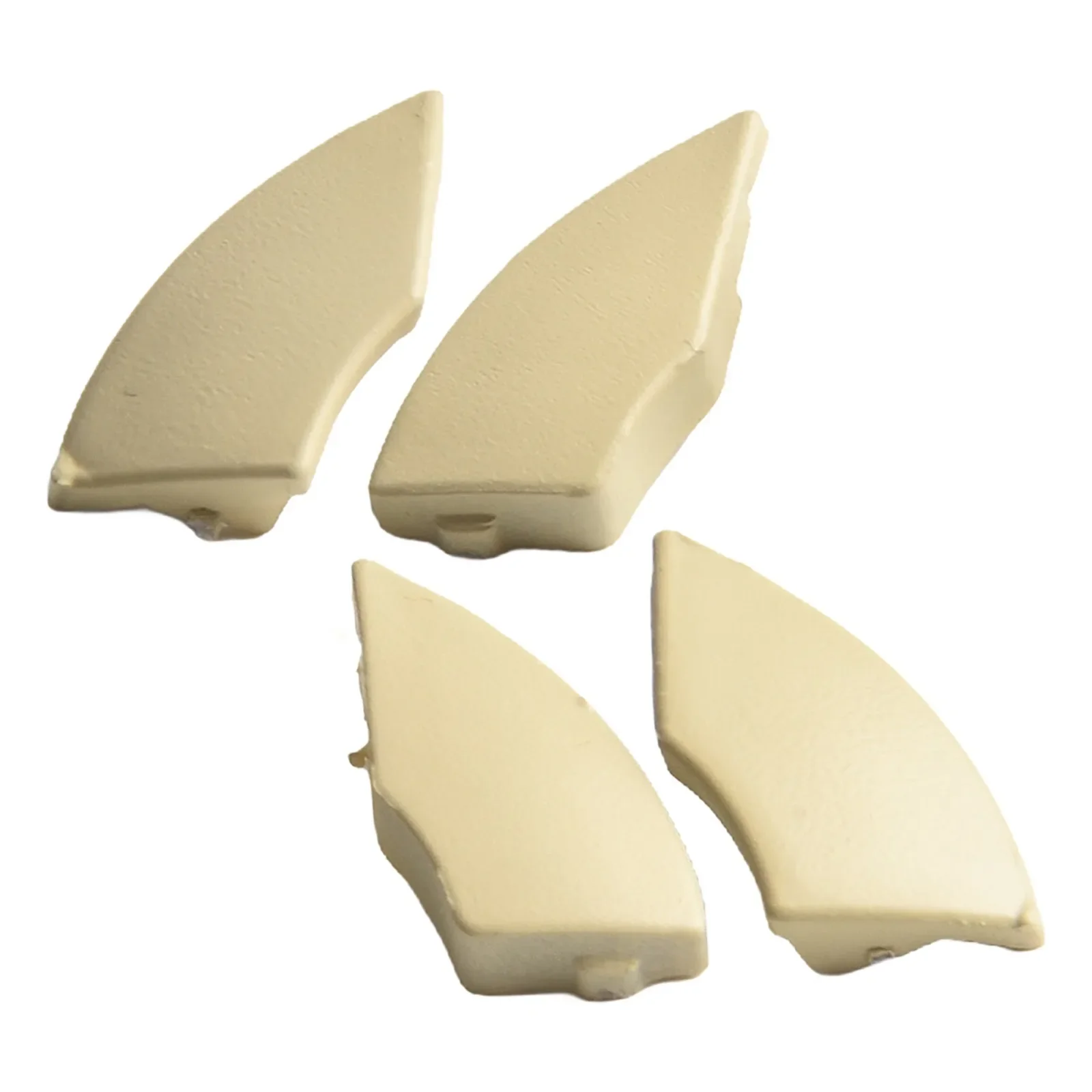 4Pcs/Set Buttons Trim Cover For Fiat 500 Radio From 2008 Radio Cd Button Trim Mold Cover Removal Car Replacement Parts