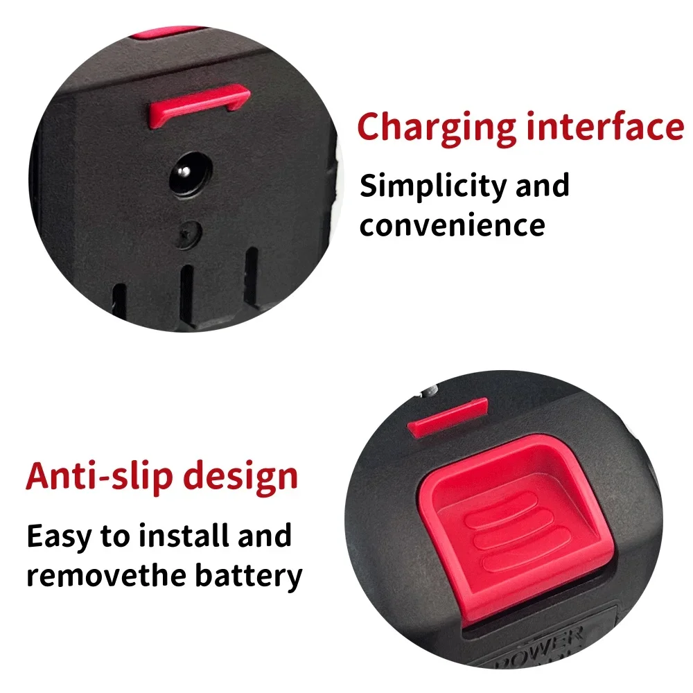 21V 3000/9000mAh For Quanyou Lithium-ion Electric Tool Battery Suitable for Cutting machines, Drills, Saws, and other tools