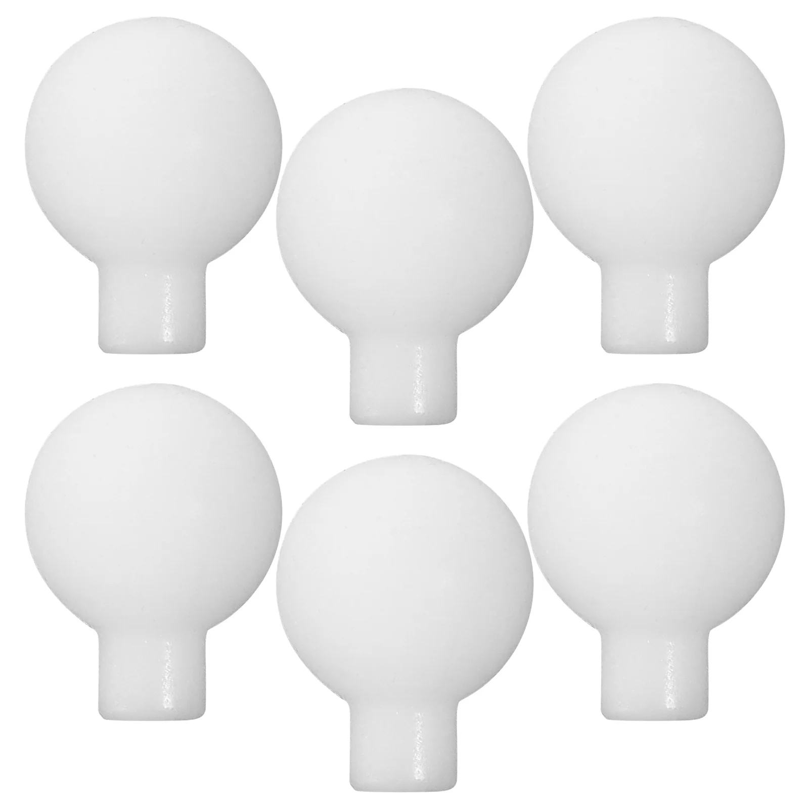 100 pçs 1.9cm luz da corda abajur abs material bola fosca fácil instalação sombra da lâmpada corda sombra globo abajur