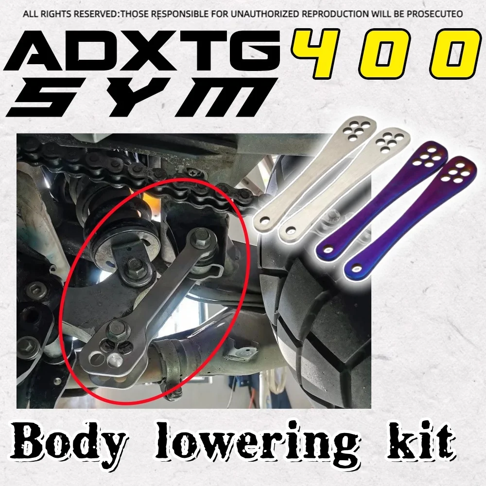 

Опускающий комплект из нержавеющей стали для SYM ADXTG 400 sym adx tg 400 400 adx tg