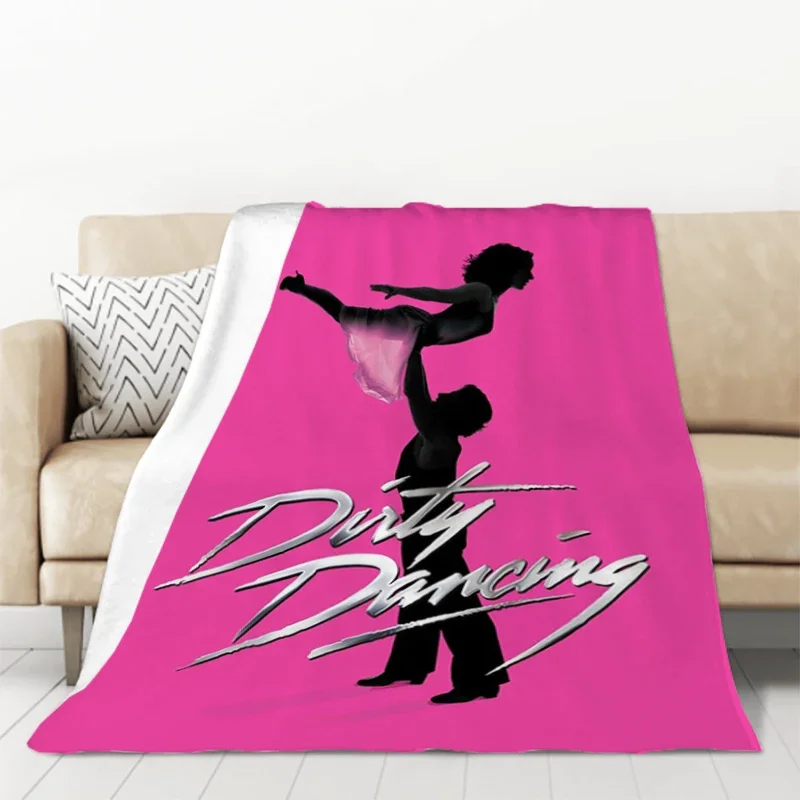 Dirty Dancing Movie Inspired Cozy Fleece Throw Blanket Warm Plaid Quilt for Sofa or Bed Perfect Winter Companion