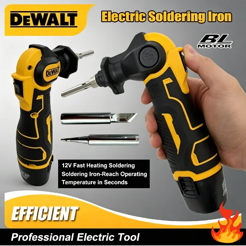 Dewalt Electric Welder Tool – 30W Fast Heating Adjustable Temperature Electric Soldering Iron for Versatile Use