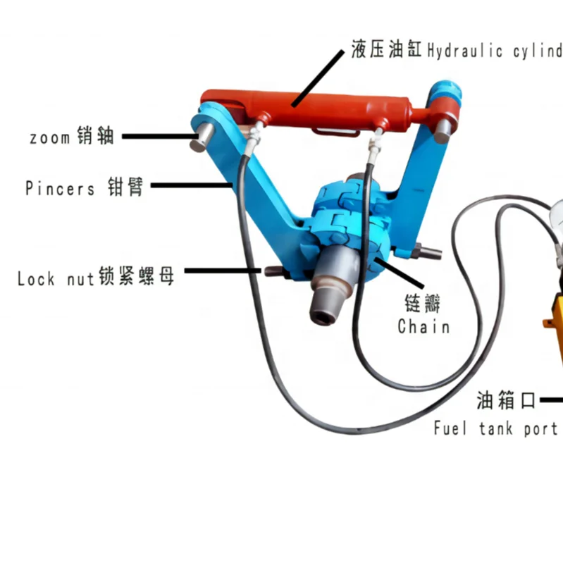 

API Certified Steel and Carbide Manual Breakout Tong for Well Drilling Used for Forging HDD Hydraulic Drill Pipe Breakout Tong