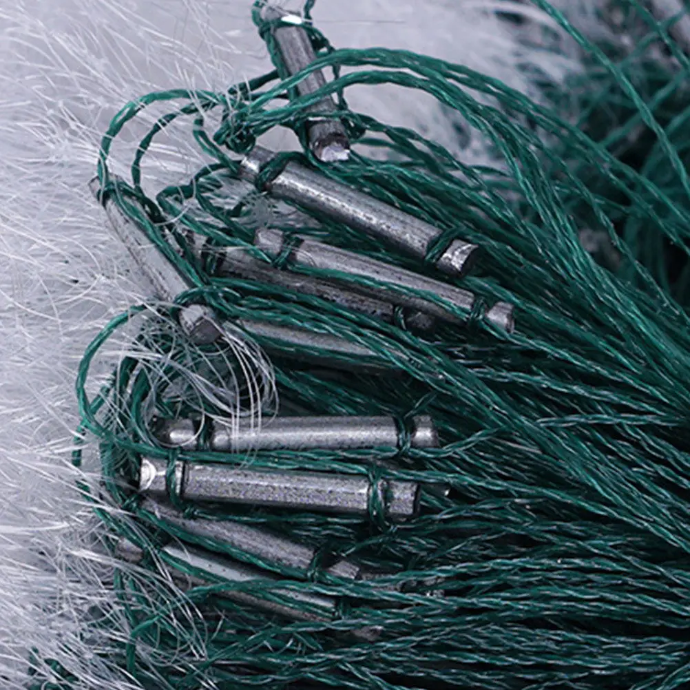 Fish Net Foldable For River Fishing Fishing Single-layer Sticky Lightweight Non- Casting