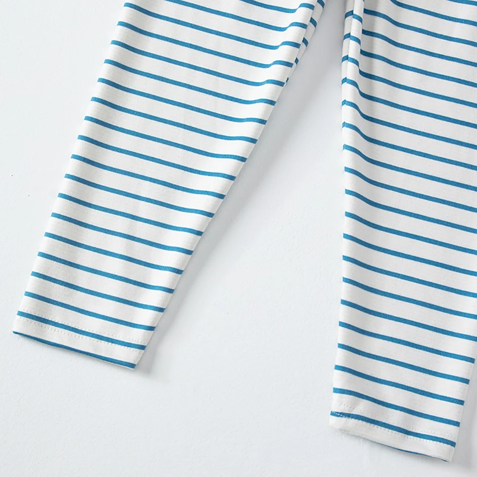 2-teiliges Kinder-Set, Jungen/Mädchen, gleicher Stil, Herbst/Winter, warm, schweißabsorbierend, bedruckt, mehrfarbig, modische Pyjamas – Detail 27