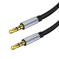 ABEP-AUX Audio Cable 3.5mm Male to Male Car Audio Cable Mobile Phone Audio Headset Audio Cable Connecting Cable 1M