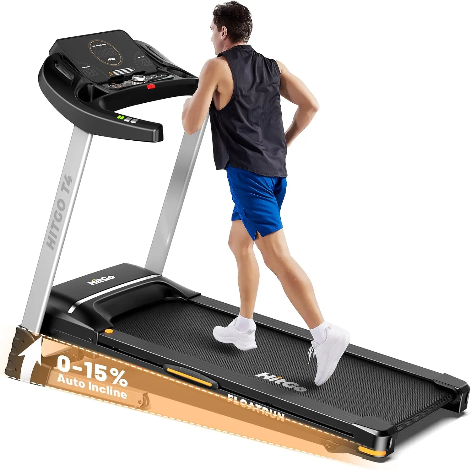 Portable Compact Walking Pad for Home Office, 2026 Under Desk Treadmill with App Control, Remote and LED Display, Small Space-Saving Design