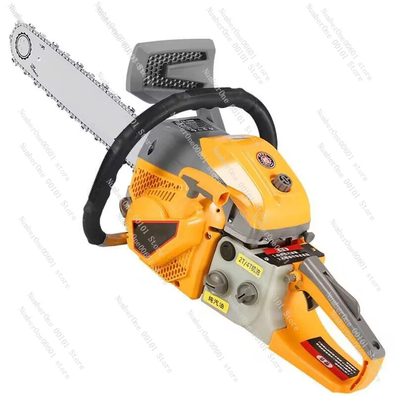 Two-stroke/four-stroke high-power small portable chain saw gasoline saw logging multi-function