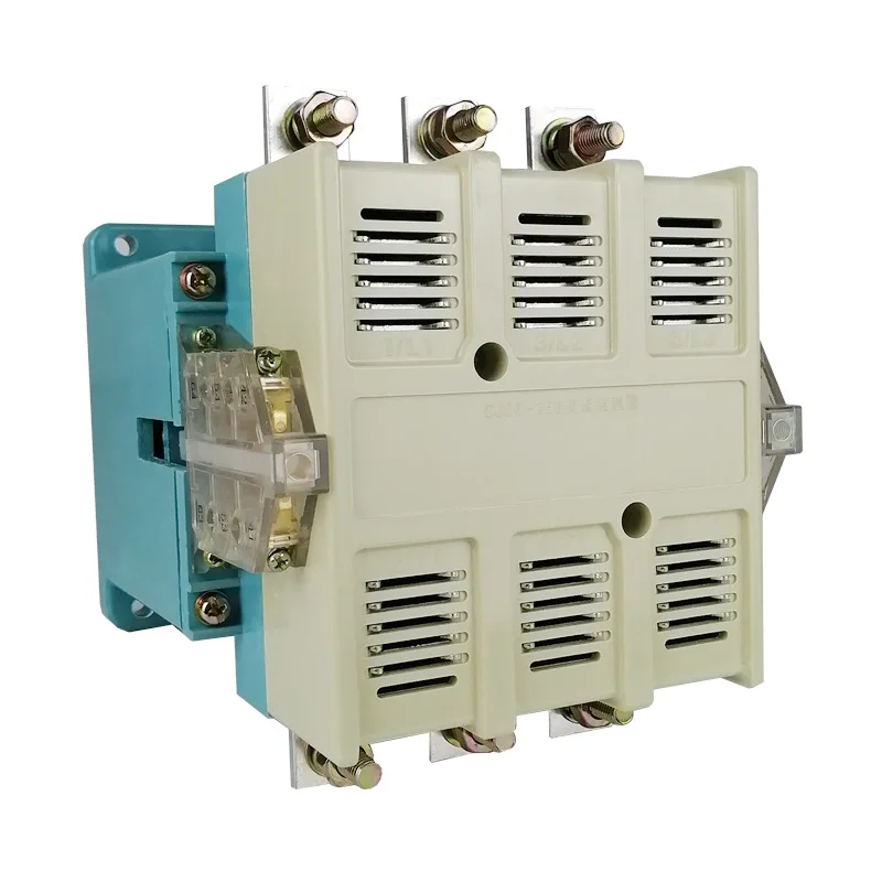 CJ20-250A Copper Coil Contactor High Current 220V 380V Silver Contact AC Contactor