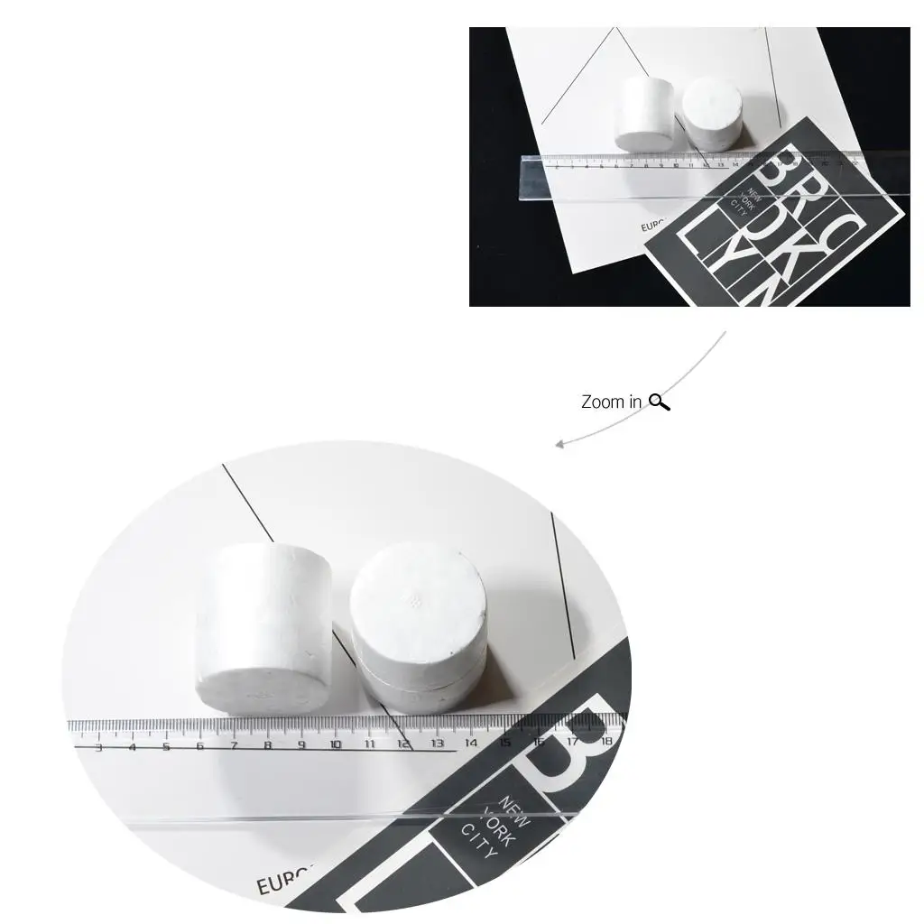 Modeling Foam Cylinder Crafting Supplies for Kids DIY Creative Decoration for Party Projects