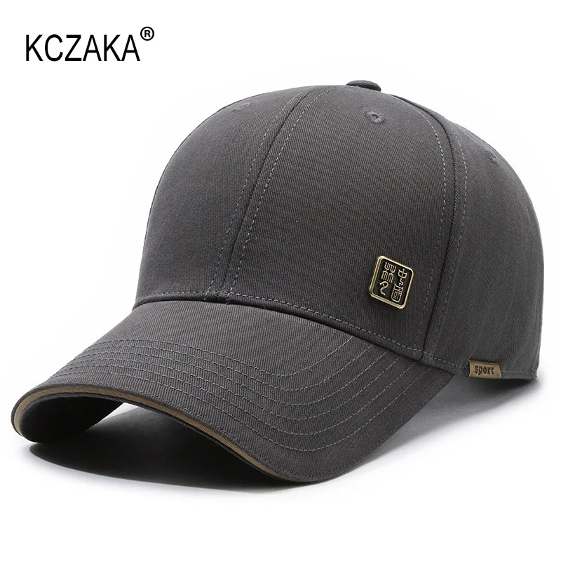 Brand Men\'s Baseball Cap Spring Summer Cotton Snapback Caps Plus Size Mens Outdoor Sports Quick Dry Sun Hats Adjustable