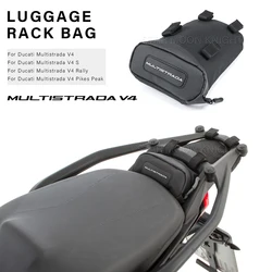 1.5L Storage Tool bag For Ducati Multistrada V4 V4 S V4 Rally Luggage Rack bag Dust-Proof Travel Luggage bag Accessories