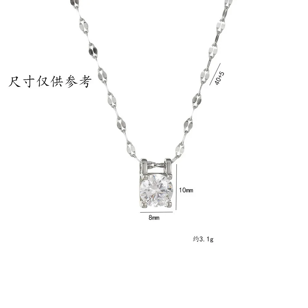 La collana da donna a forma di T alla moda e versatile scende un'aria di lusso leggero, semplicità, nicchia e fascia alta.