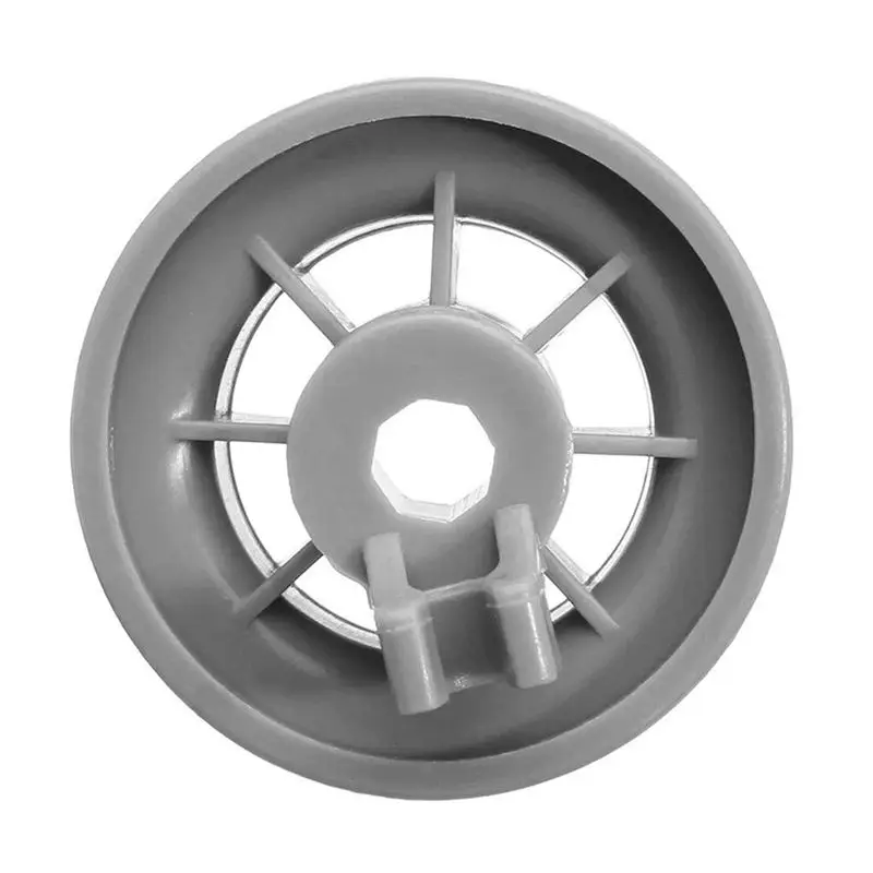 A76G 12X Dishwasher Lower Basket Rail Wheels Replacement for Neff for Siemens Grey 165314