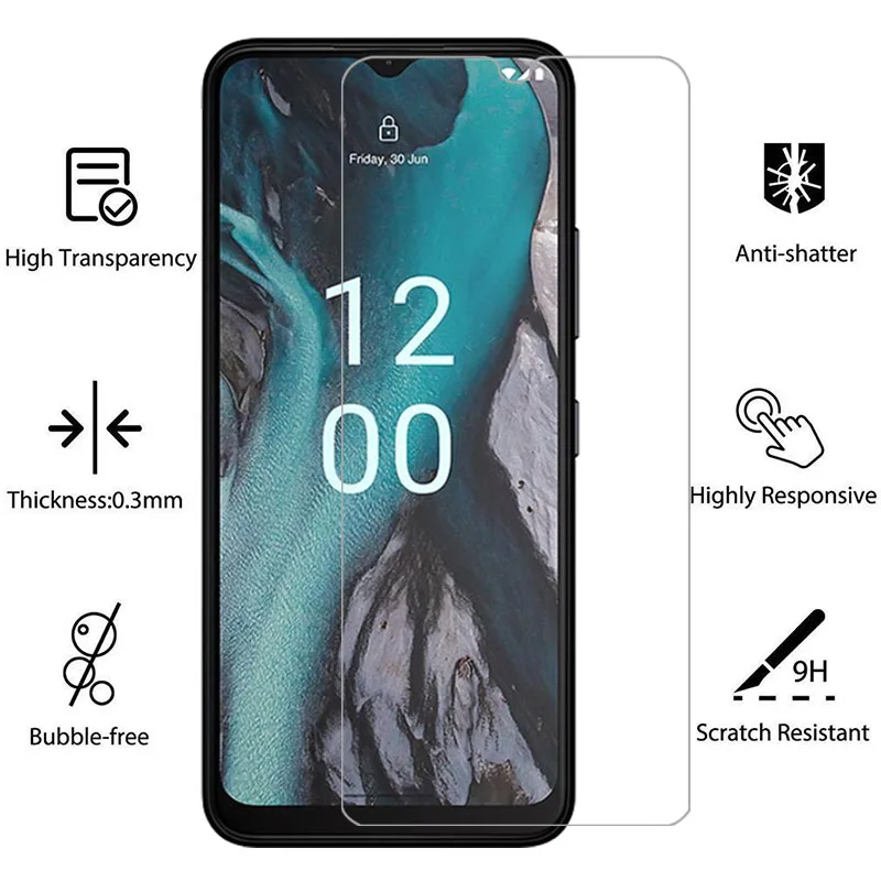 tempered glass for nokia c22 c32 phone case on nokiac22 nokiac32 c 22 32 22c 32c back cover 360 protective c22case c32case cas