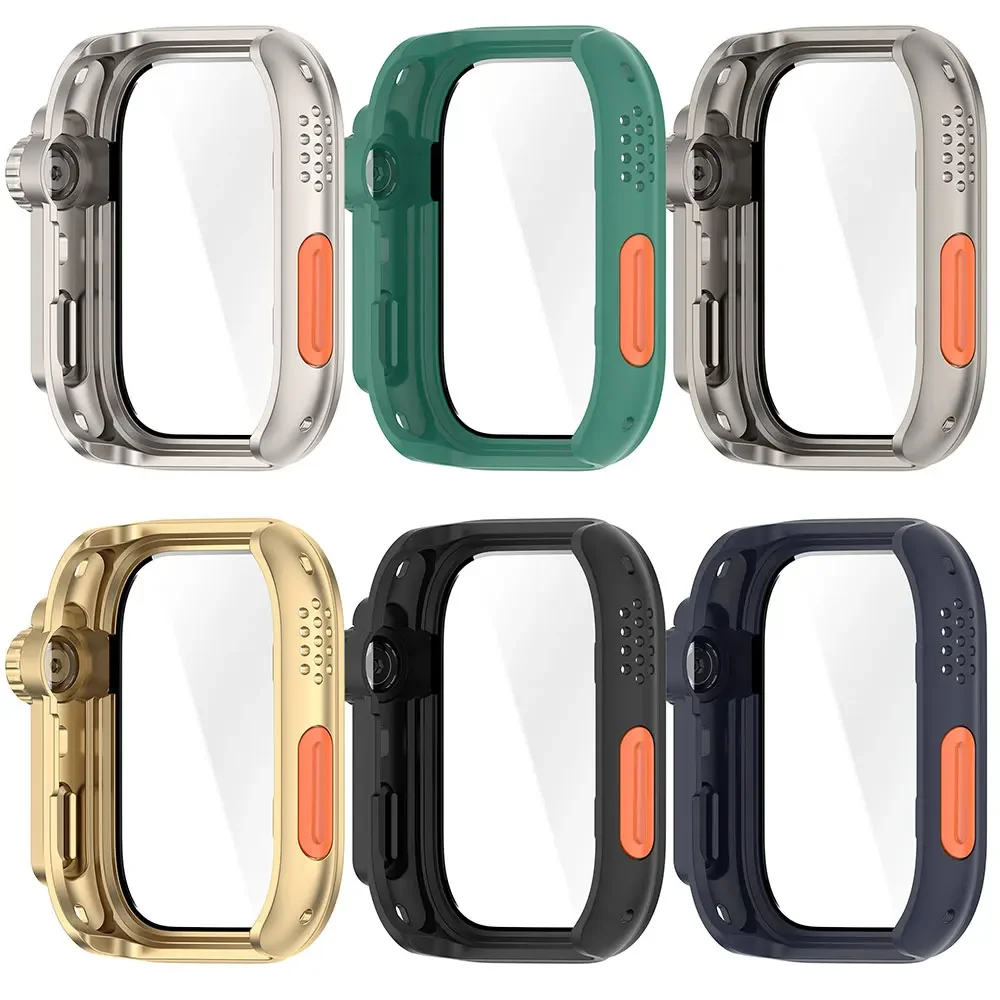 Caja cambiada a Ultra Watch para Huawei Watch Fit 4Pro/4/3, carcasa protectora de pantalla + cristal para Huawei Fit4 Pro/4/3, actualización a Ultra 2