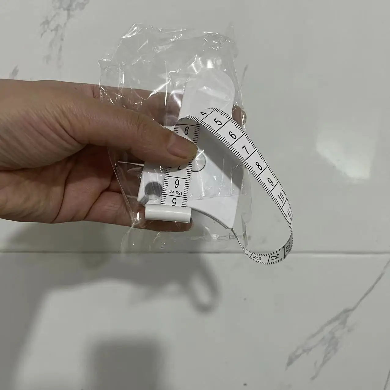 Mini 150cm Y-shaped Circumference Measuring Waist Chest Hip Body Size Automatic Measurement Ruler Plastic Tape Measure