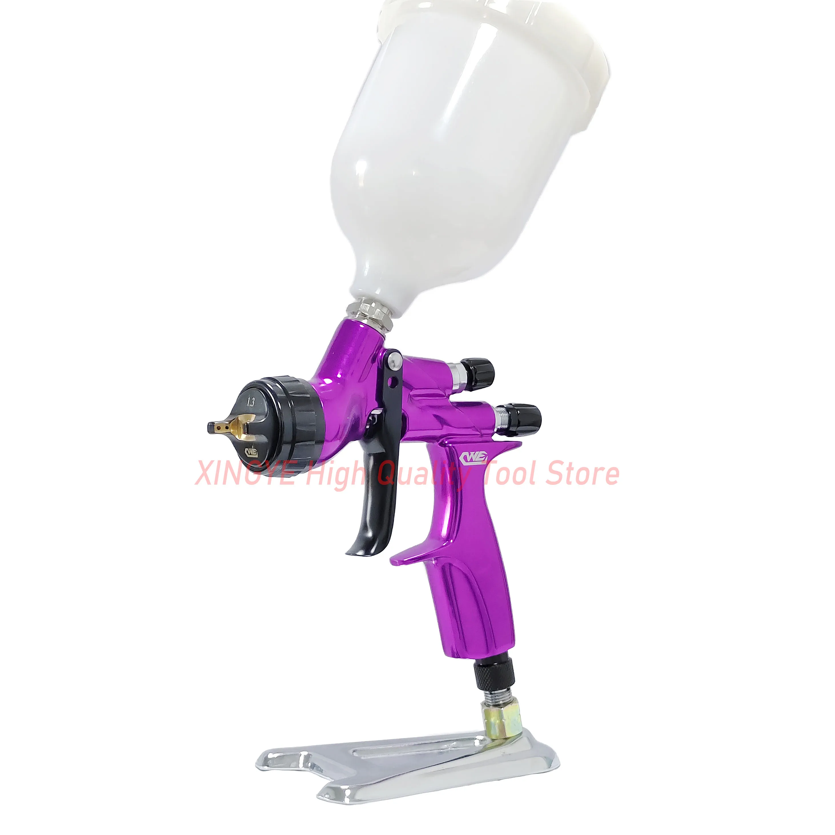 CWE Spray Gun 1.3mm Stainless Steel Nozzle Air Spray Gun /Water-Based Paint /Varnish Paint Sprayer /Paint Spray Gun For Car