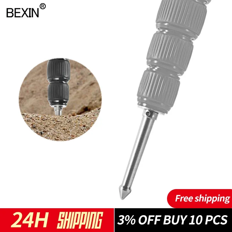 BEXIN universal 120mm 65mm 3/8 inch tripod replacement foot spike for Bogen Manfrotto Gitzo Benro RRS SIRUI tripod monopod