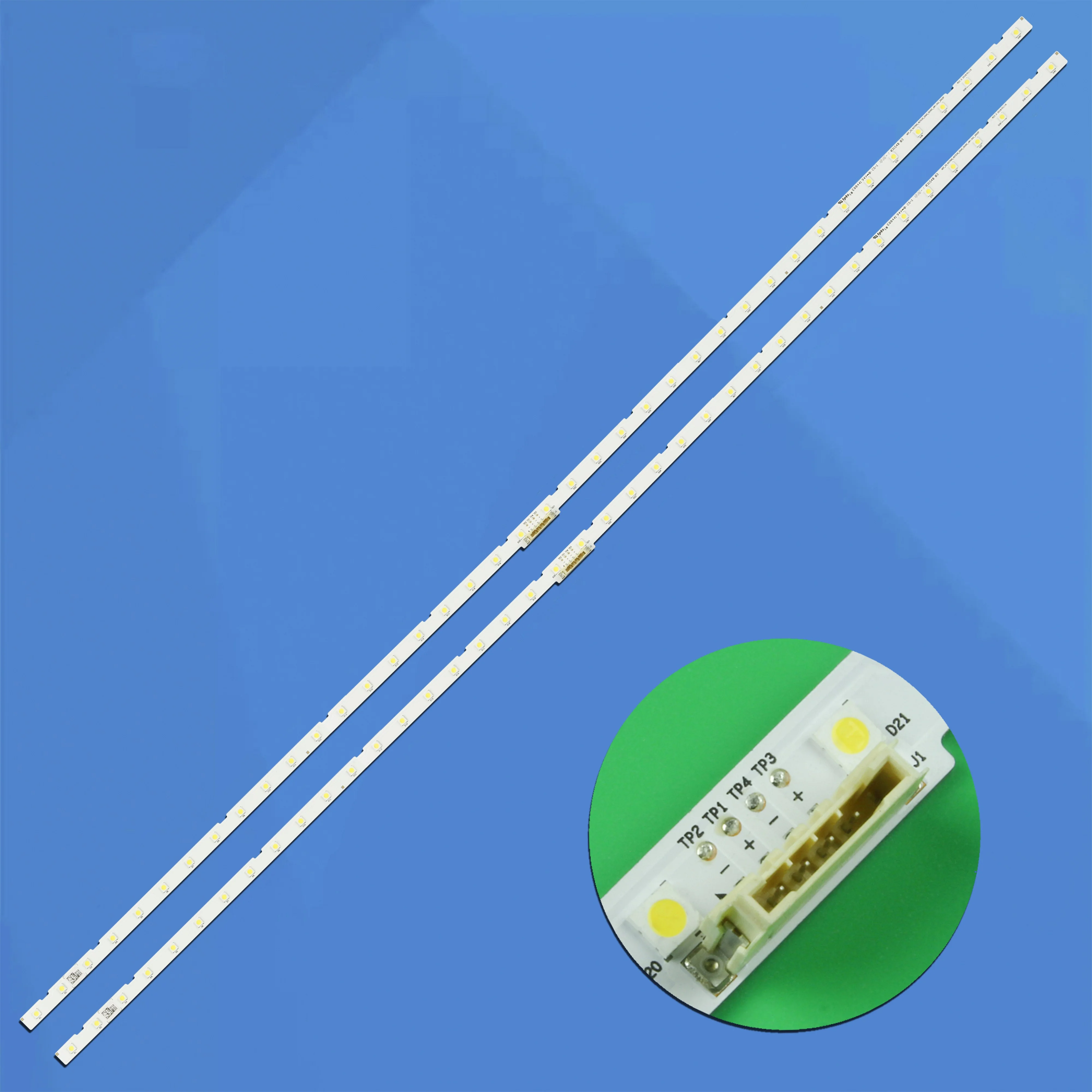 LED-Streifen (2) für CY-NN055HGLV7H UN55NU7175 UN55NU7200F UN55NU6900BXZA UN55NU6950FXZA UN55RU7200F UN55NU6950F LED-Streifen