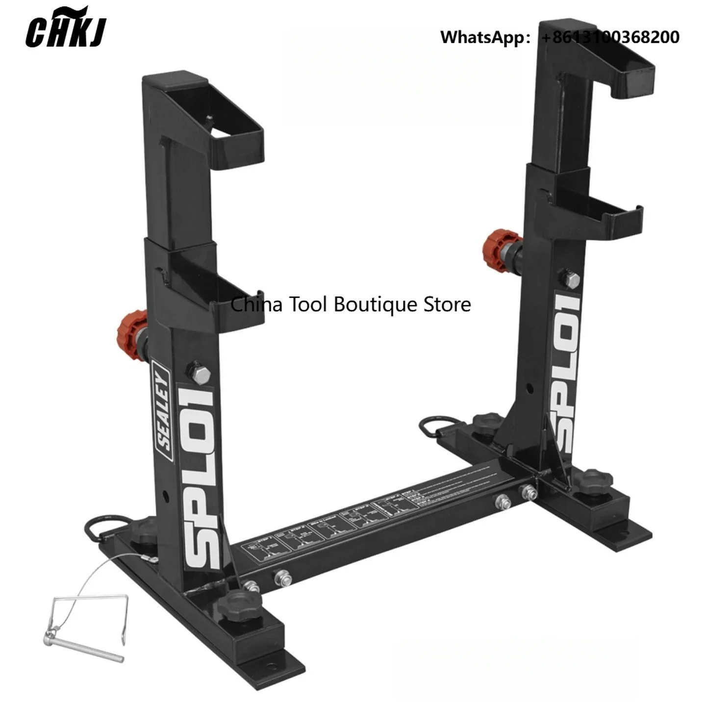 Off road motorcycle transportation system Lock-N-Load Pro quick release trailer pickup truck mounting seat fixing seat