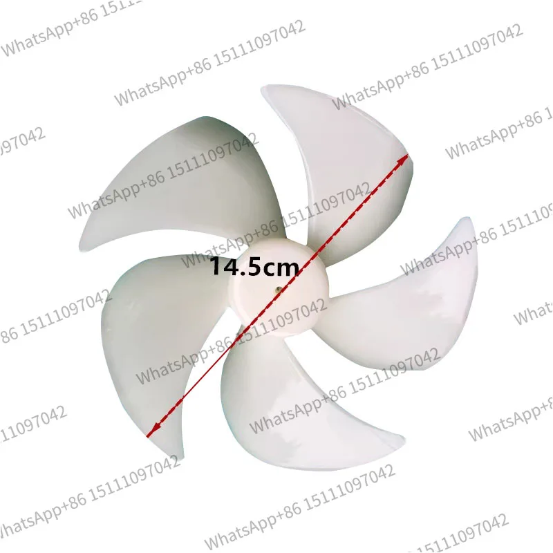 145mm fan blades For Rongsheng BCD-563WKS1HYC BCD-568W B BCD-563WPB BCD-562WT Refrigerator Cooling Motor Fan Blade