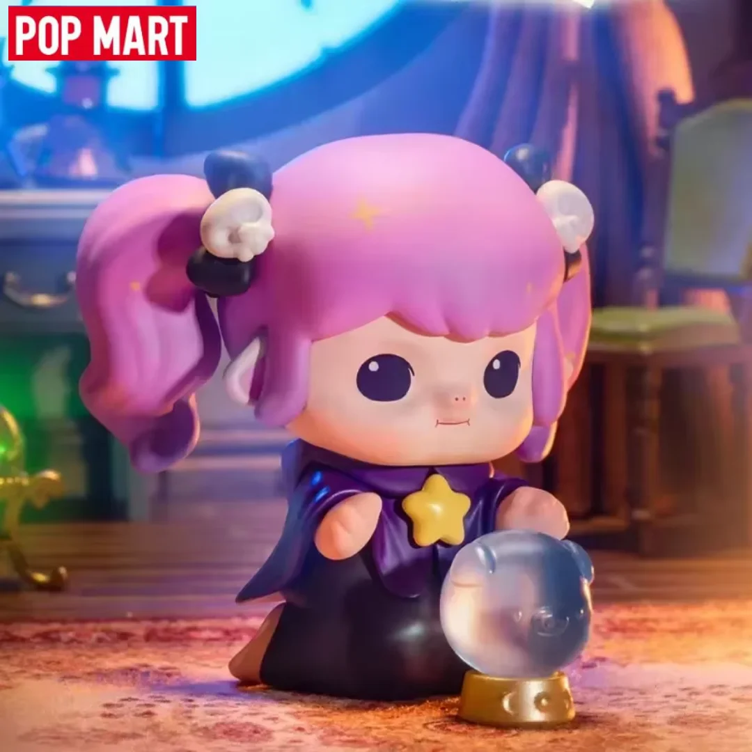 POP MART Minicos Dream Amazing Night Series muñeca linda chica caja ciega figuras misteriosas originales adorno de regalo para Festival