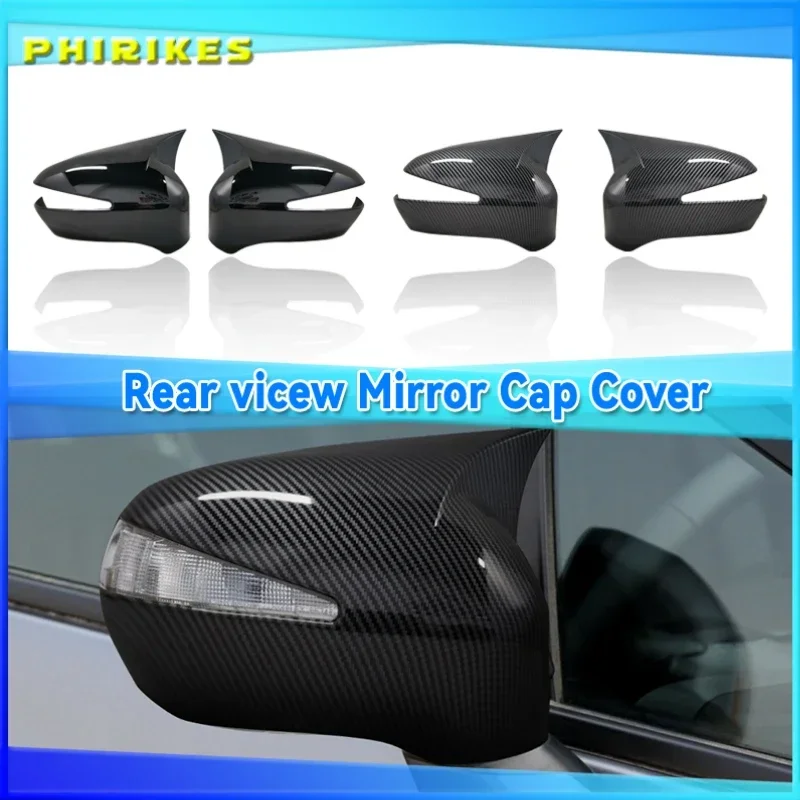 

Carbon Fiber Door Side Rearview Mirror Cover Trim For Honda Civic 8th 2006 2007 2008 2009 2010 2011 Accessories Car Styling