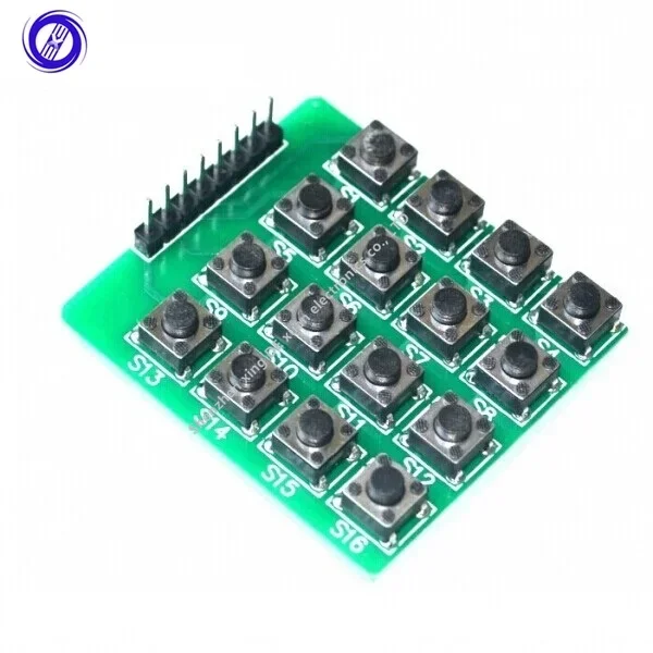 MCU Extension 4 x 4 16-Key Matrix Keyboard Module for Arduino 4*4 matrix keyboard