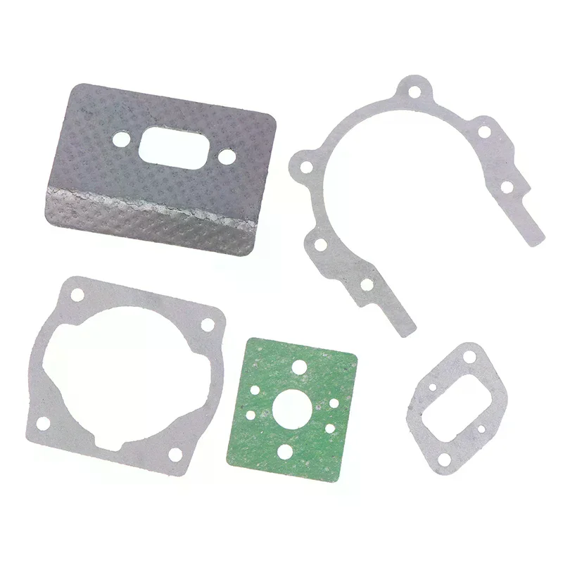 5pcs/set Box 40 5 Carburetor Pipe Muffler Engine Gasket Set Grass Trimmer Brush Cutter Diy Accessories