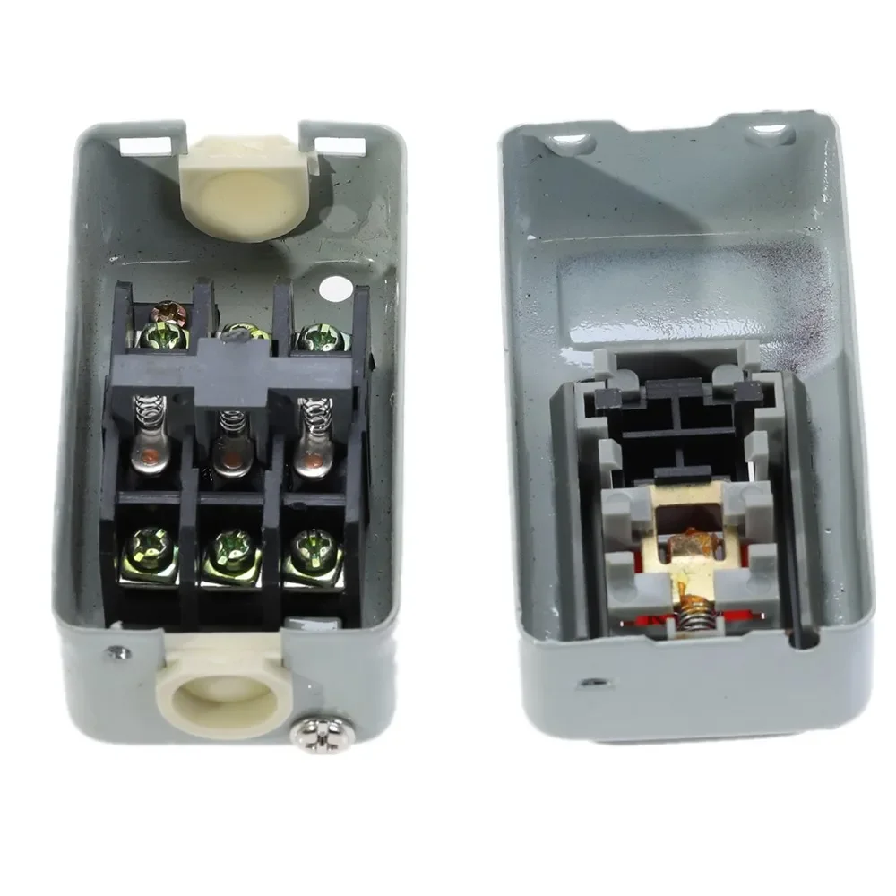 Push Button Power Switch Three Phases Power Control Start Switch AC 380V 10A 3P 1.5KW TBSN-310