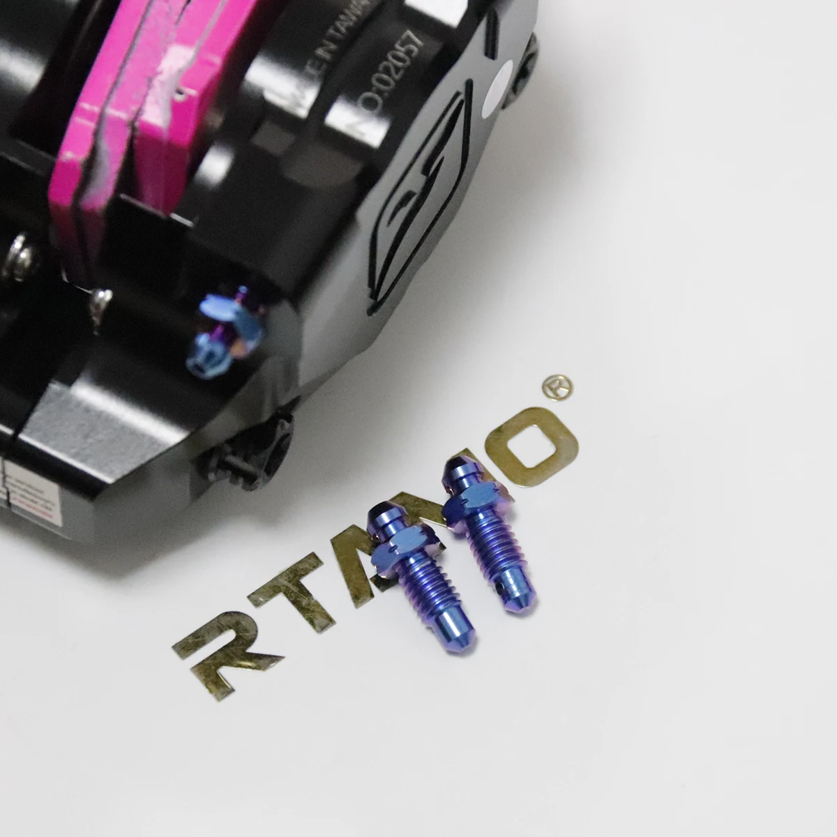 RTAMO Titanium Banjo Bolt M6X1.0P Brake Caliper Bolt for GALFER F901 (1PC)