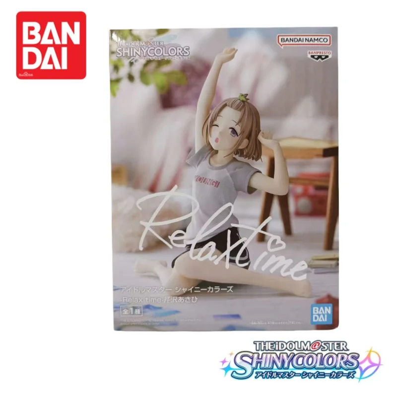 

В наличии оригинальная аниме-фигурка Bandai Banpresto The Idolm@ster Serizawa Asahi, модель, фигурка, украшения, 100% оригинал