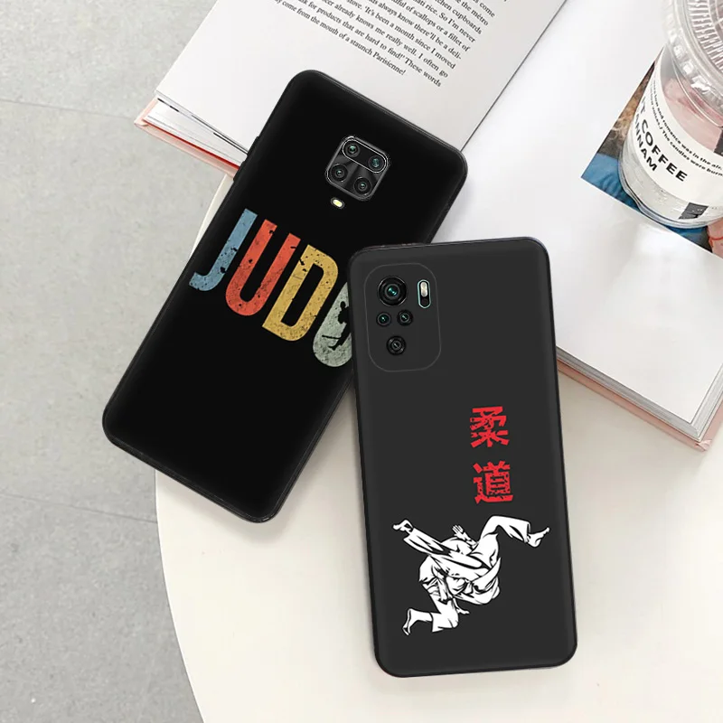 Anti-Drop Phone Case for Redmi A3 13 9 9A 9I 9C 9T 9A 10C 10T Note 10 9s 8 8t 7 Pro 10s Lite 4G Power Karate Judo Soft Cover