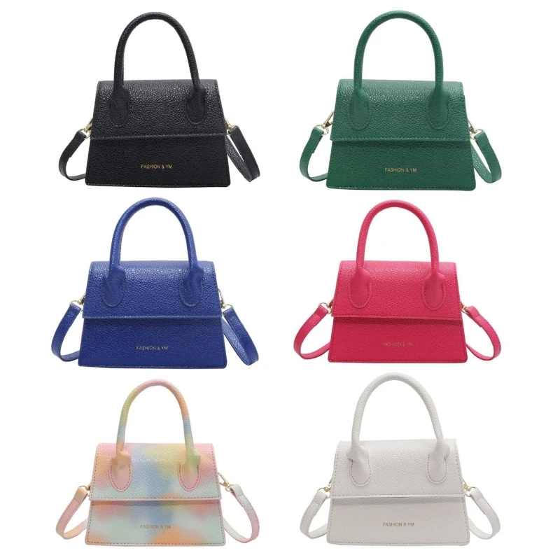 Versatile Crossbody Bag Handbag Fashionable PU Shoulder Bag for Women 066F