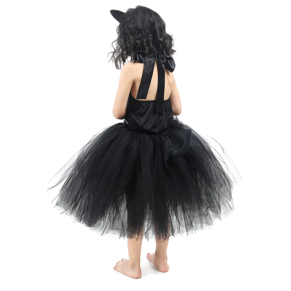 Bride White Wedding Dress Skeleton Print Puffy Tulle Dress Halloween Masquerade Gown Horror Party Fancy Dress Evening Outfit