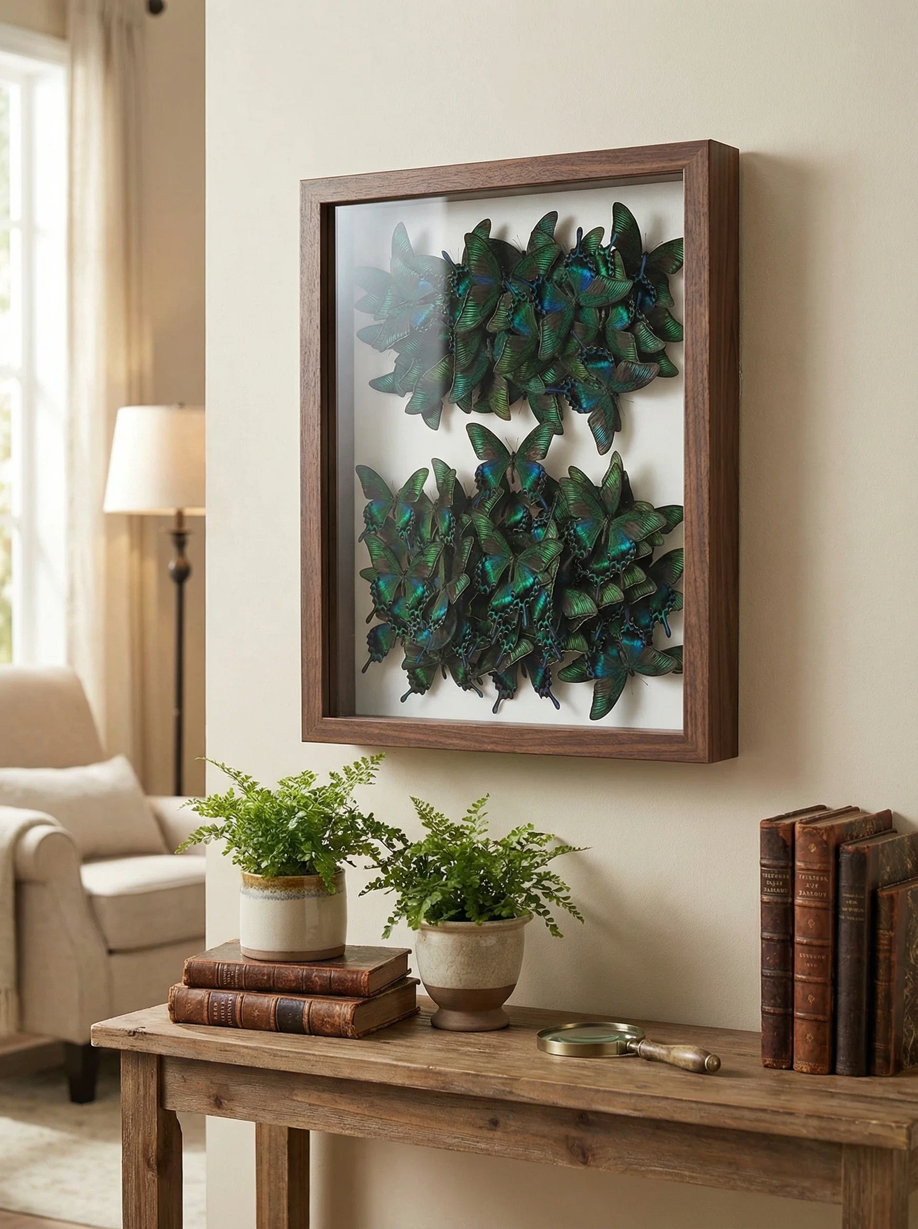 5-100pcs natural butterfly specimens (Papilio maackii)