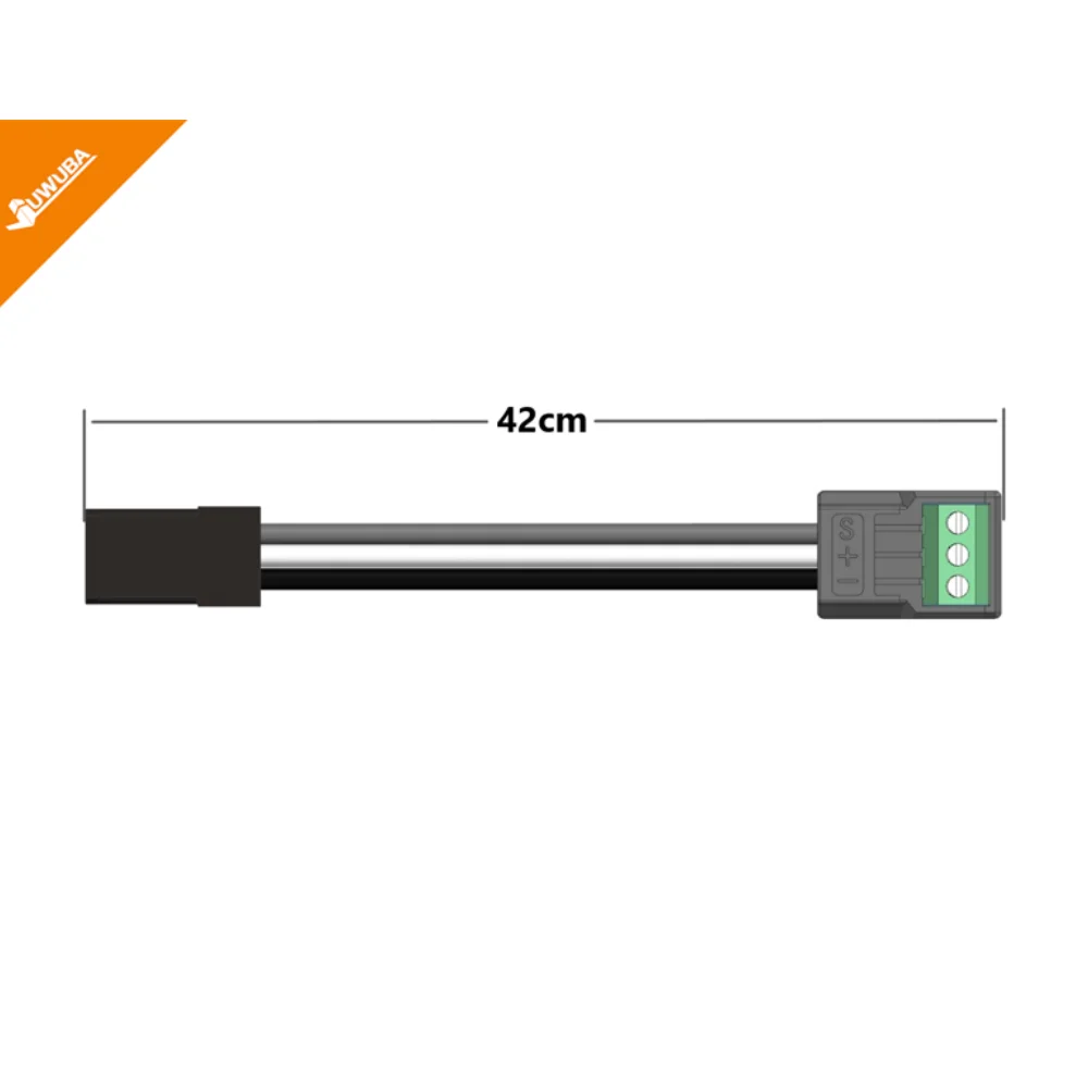 2.54 DuPont Fil adaptateur KZB-03A Terminal récepteur Professionnel conversion fil DG308 pour camion remorque jouet modèle de voiture pièces [TW]