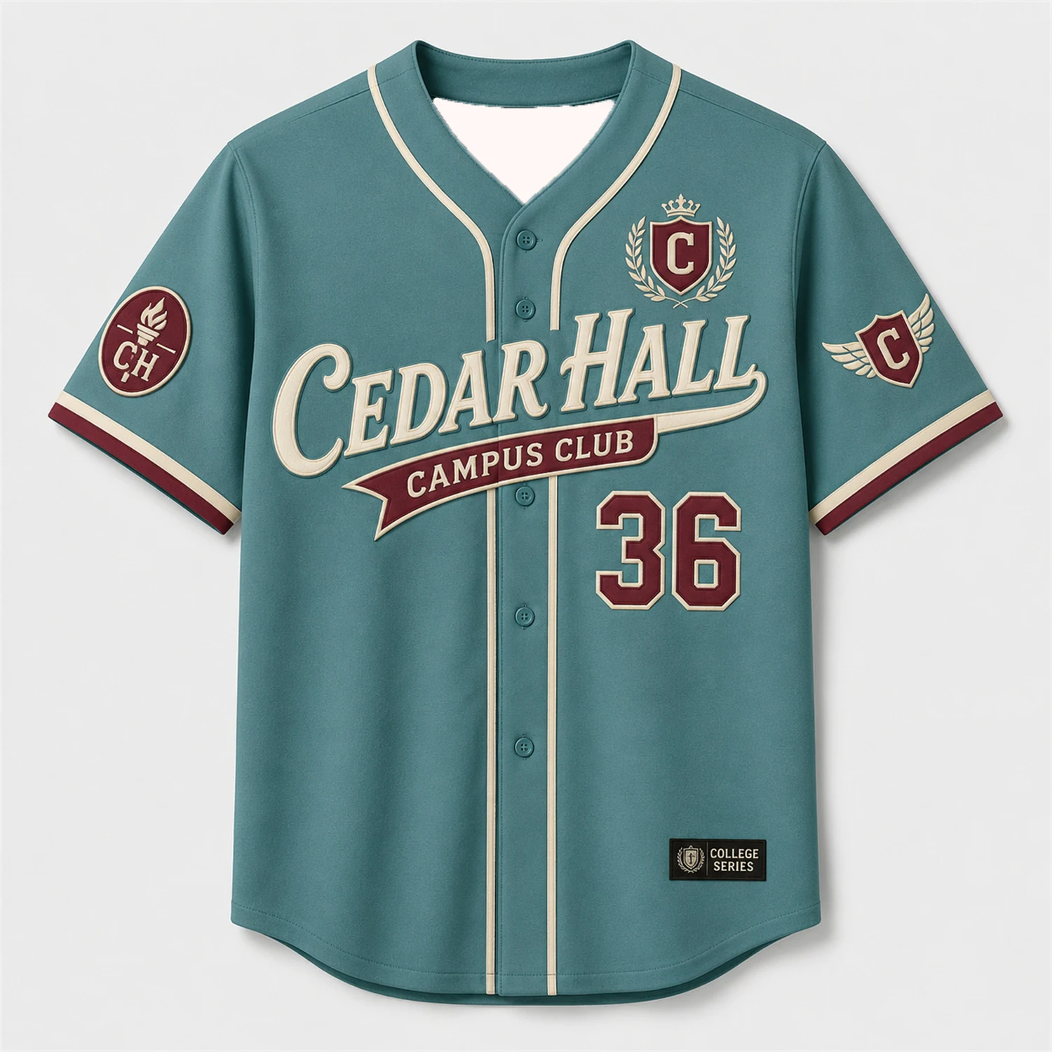 Women's Baseball Jersey T‑shirt Retro Short Sleeve Button Down Baseball Jersey For Street Sports Daily Casual Outdoor Clothing