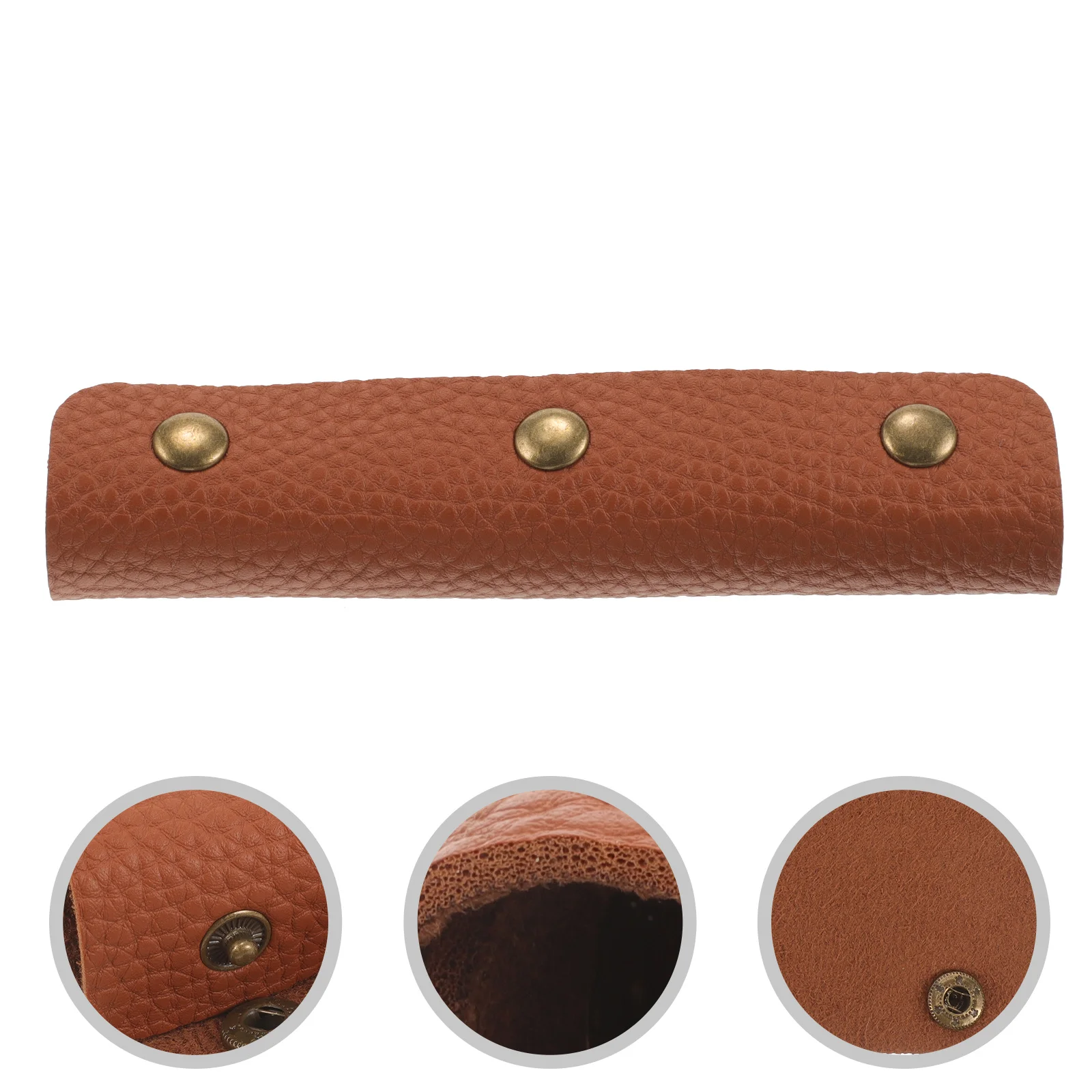 

Durable Luggage Handle Wrap Cover Grip Simple Design Exquisite Craftsmanship Practical Safe Travel Accessory