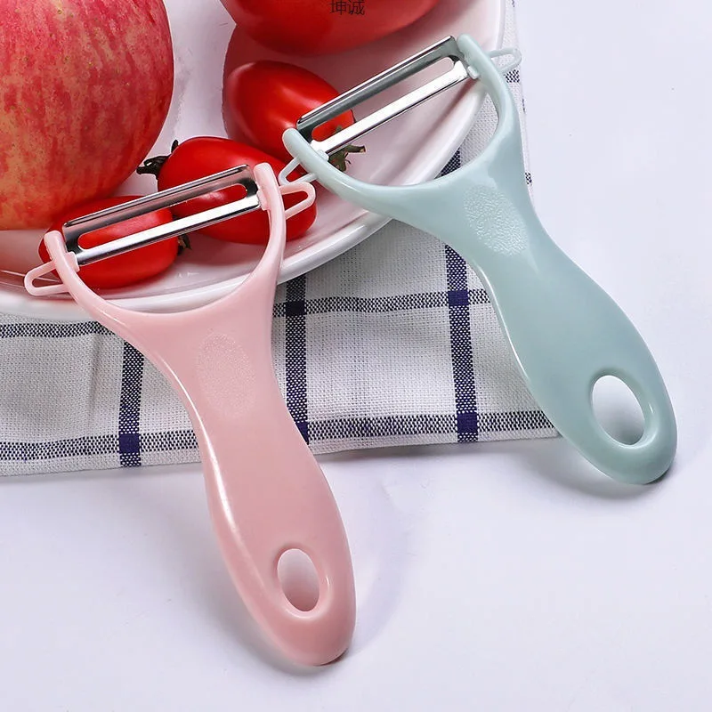 Household Paring Knife Stainless Steel Peeler Potato Vegetables Peeler Peeler Peeler More than One Pack One Piece Wholesale