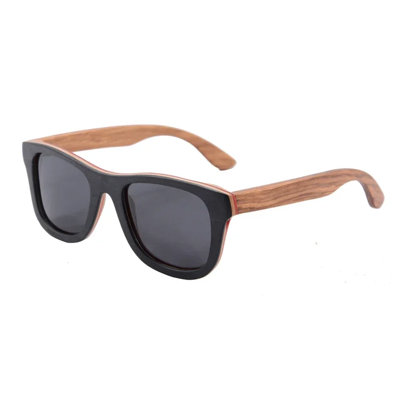 

SHINU Brand Men's Sunglasses Polarized sunglasses women sakte board wood handmade glasses square sunglasses Men vintage glasses