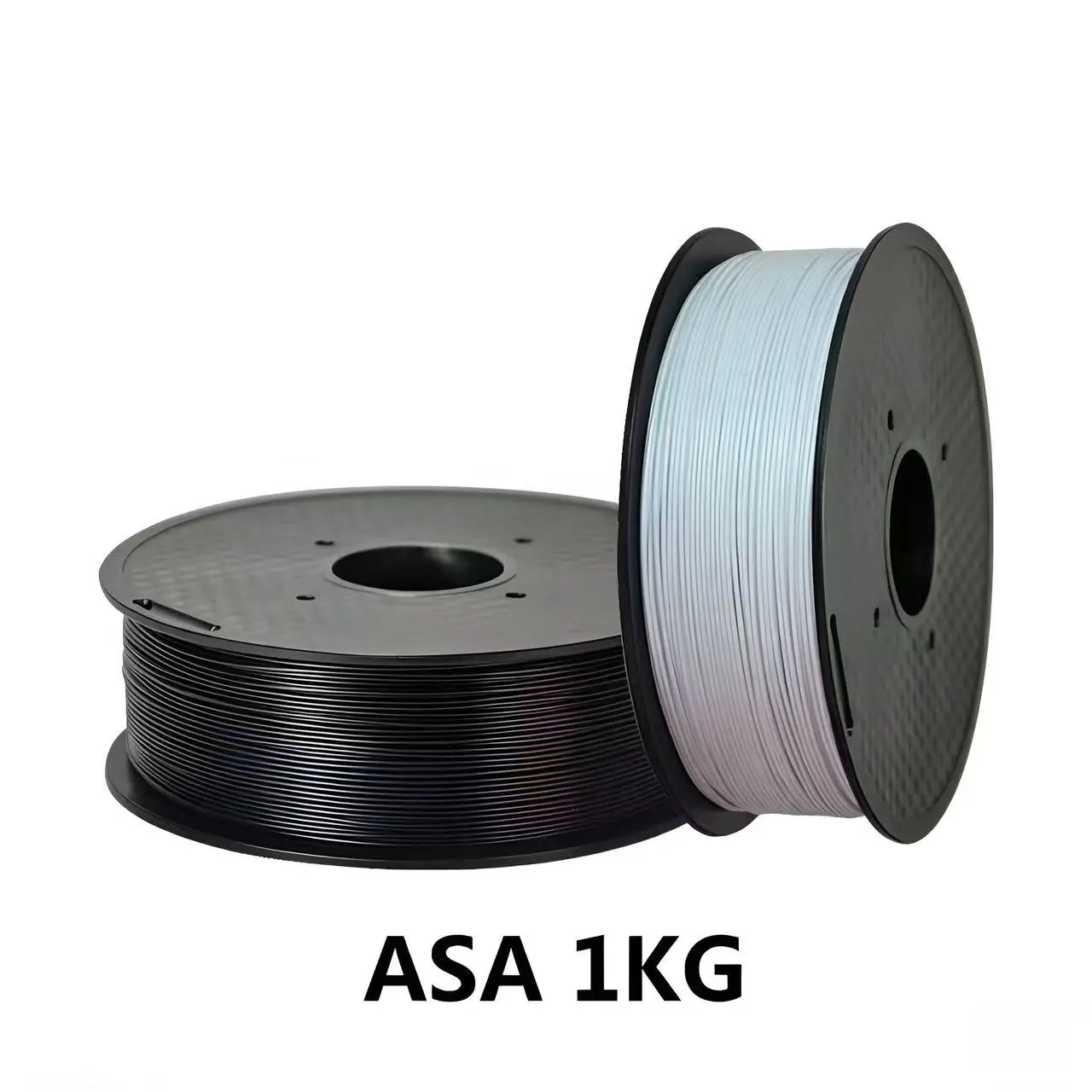 Image of Hochwertiges ASA-Filament 1kg, ASA Schwarz, ASA Weiß, ASA Grau, UVA-Filament für den Druck von Außenteilen