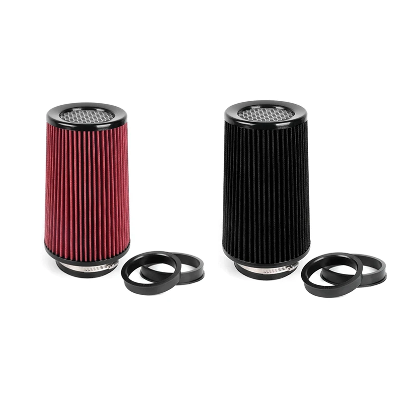 

A01F-Car Air Filter Modification High Flow Intake Car Cold Air Intake Air Filter Purification Pipe Modification